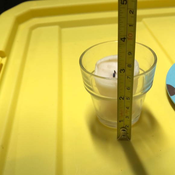 Vintage 3votive candle metal holder - Picture 3 of 6